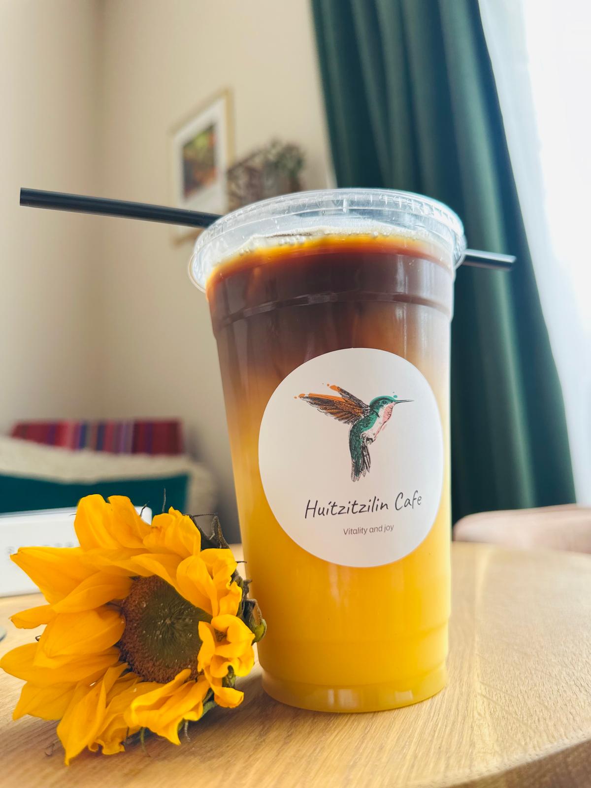 Dirty orange latte